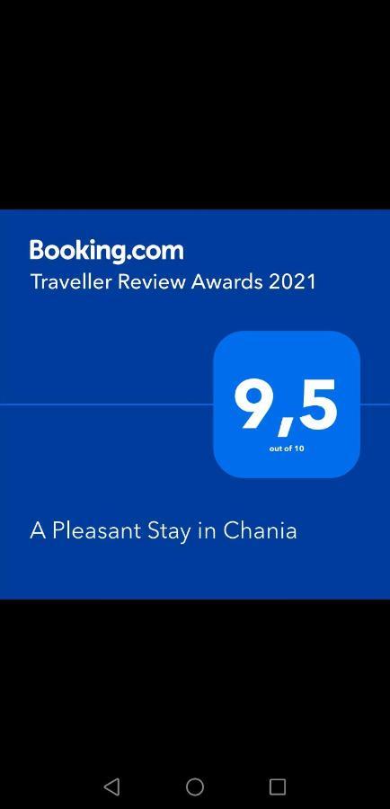 A Pleasant Stay In Chania Hriszí Aktí Haniá Kültér fotó